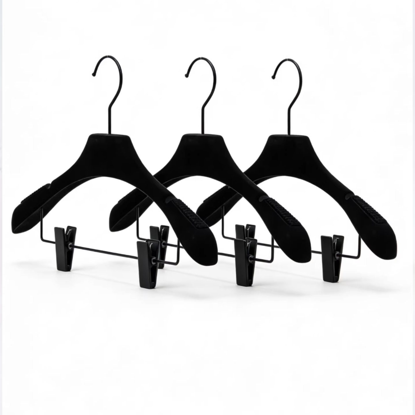 Commercial Velvet Hangers - Wide Shoulder Non-Slip for Suit Shops Hotels & Boutiques