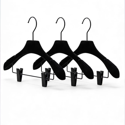 Commercial Velvet Hangers - Wide Shoulder Non-Slip for Suit Shops Hotels & Boutiques