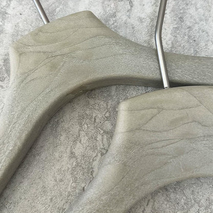 Wholesale Custom Gray ABS Resin Hangers with Clips for Women’s Boutiques