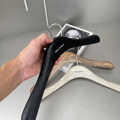 Wholesale Resin Clothes Hangers with Custom Logo and Adjustable Clips