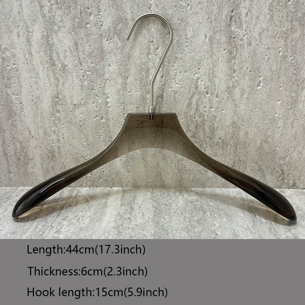 Luxury Men's Acrylic Suit & Pants Hangers for Boutiques | Custom Logo