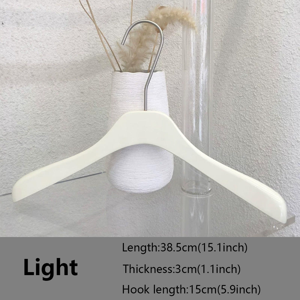 Women’s Beech Wood Hangers with Clips | Custom Boutique Hangers
