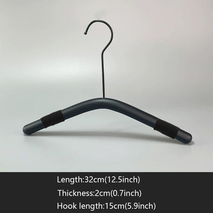 Custom Black Wooden Kids Hangers | Non-Slip Wholesale Hangers