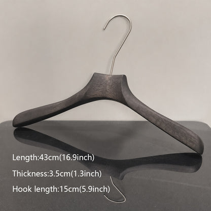 Wholesale Wooden Clothes Hangers with Adjustable Pants Clips & Custom Logo