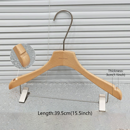 Premium Beech Wood Coat Hangers for Dresses & Outerwear | thegarmenthanger Luxury Hotel Quality