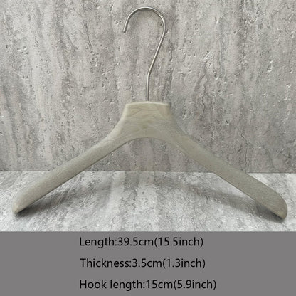 Wholesale Custom Gray ABS Resin Hangers with Clips for Women’s Boutiques