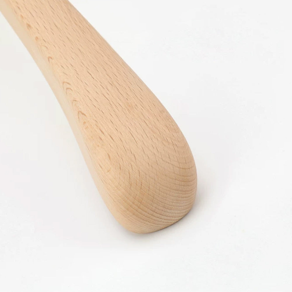 Beech Wood Clothes Hangers with Pants Clips and Custom Logo for Retail