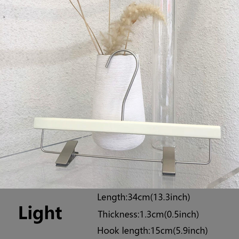 Women’s Beech Wood Hangers with Clips | Custom Boutique Hangers