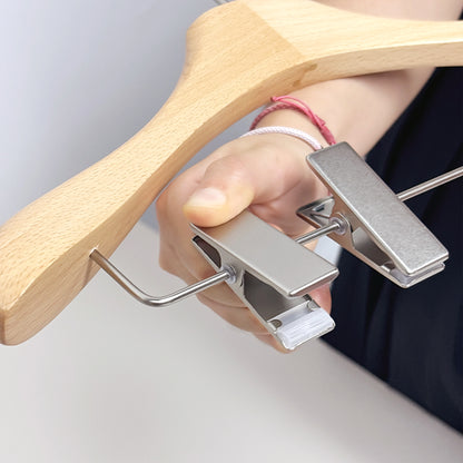 Premium Beech Wood Hangers – Non-Slip Lacquered for Suits, Coats & Shirts