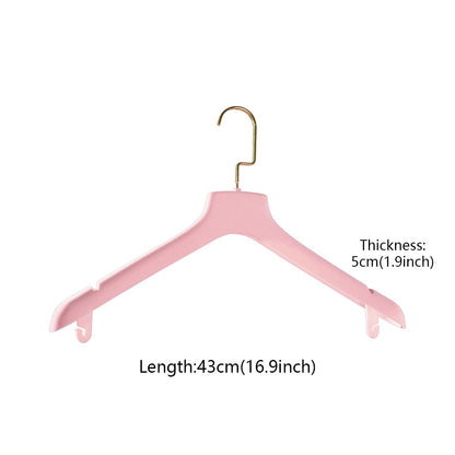 Premium Pink Velvet Hangers - Non-Slip Rotating Clothes Hangers for Boutiques & Homes