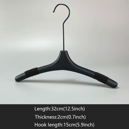 Custom Black Wooden Kids Hangers | Non-Slip Wholesale Hangers
