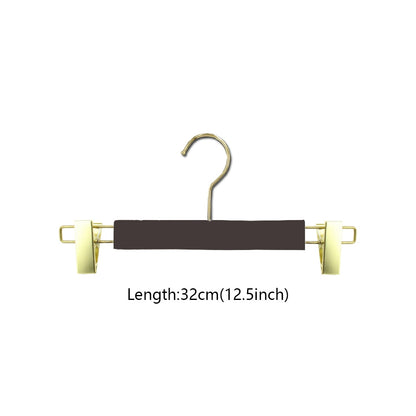 Luxury Velvet Suit Hanger Non-Slip Wedding Gown Display - TheGarmentHanger