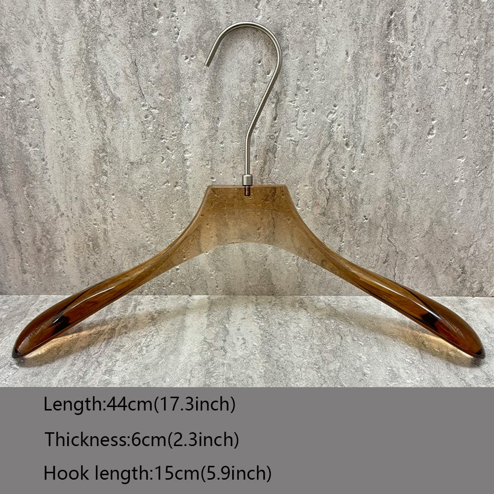 Luxury Men's Acrylic Suit & Pants Hangers for Boutiques | Custom Logo