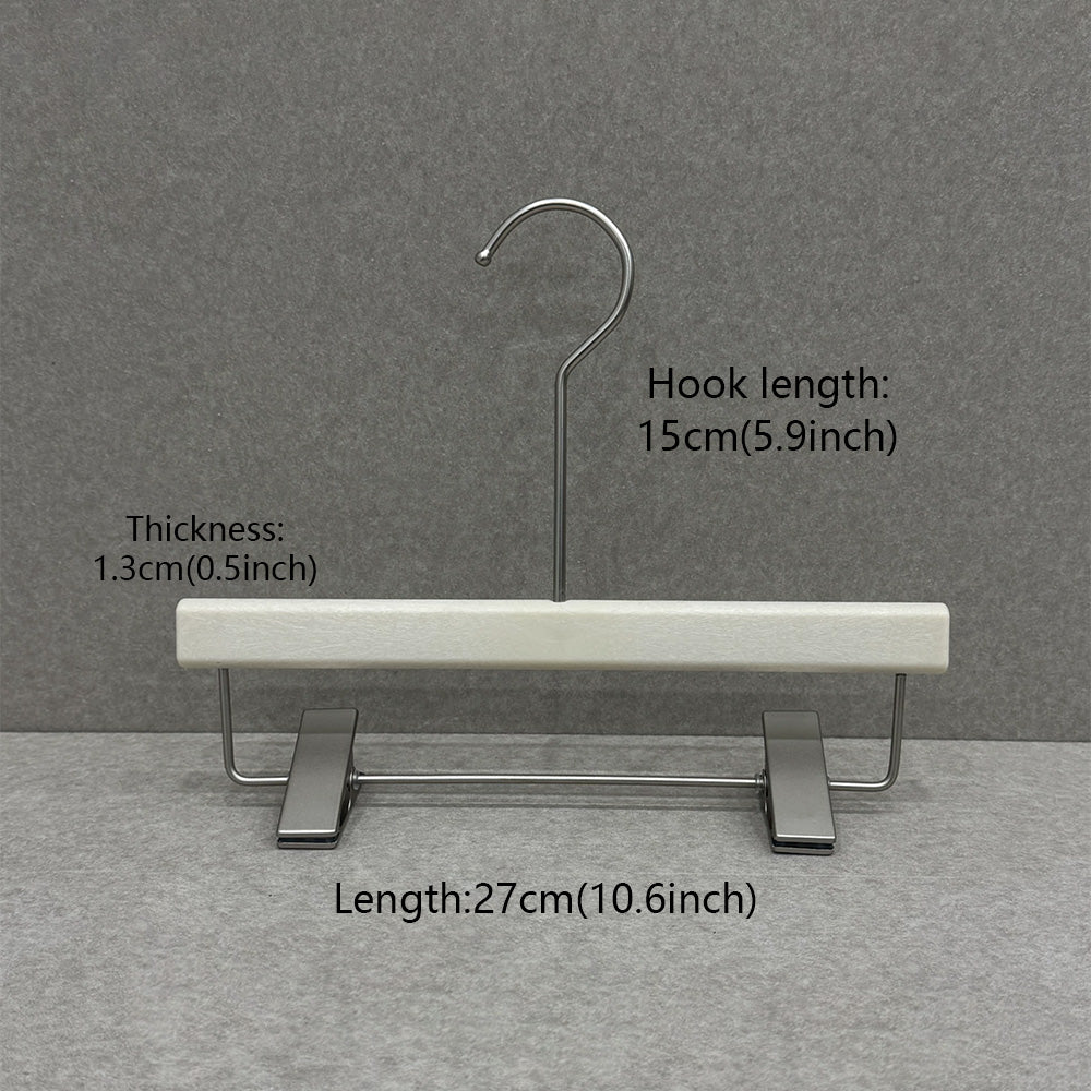 Custom Kids Resin Clothes Hangers with Clips & Swivel Hooks | Wholesale