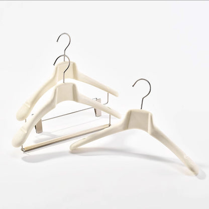 Heavy-Duty Resin Clothes Hangers | Suit & Pants Hangers for Men & Women