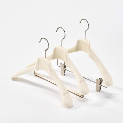Heavy-Duty Resin Clothes Hangers | Suit & Pants Hangers for Men & Women