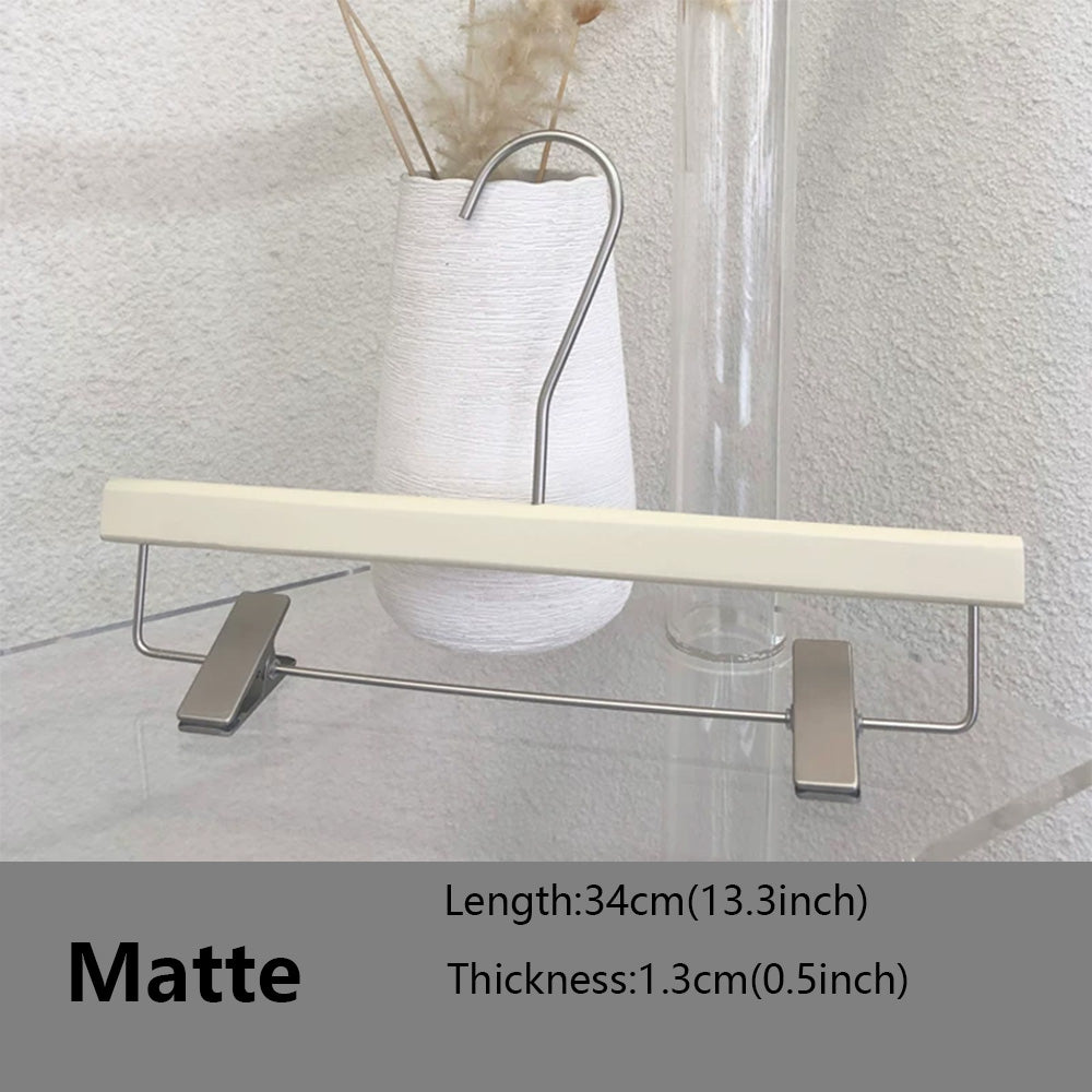 Women’s Beech Wood Hangers with Clips | Custom Boutique Hangers