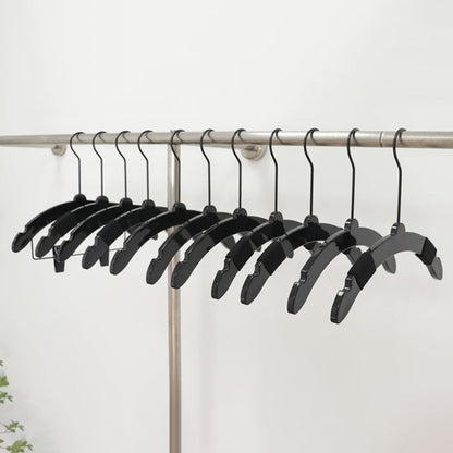 Premium Clear Acrylic Kids Clothes Hangers | Custom Logo