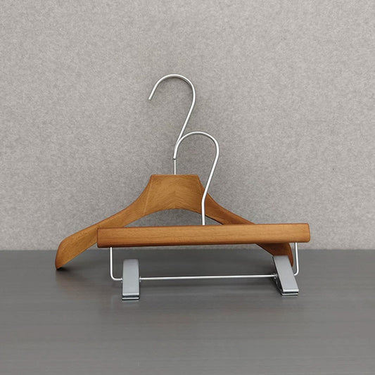Wholesale Children’s Wooden Hangers & Pants Hangers with Clips