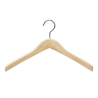 Camphor Wood Suit Hanger with Adjustable Pants Clips – Heavy Duty Coat Hanger