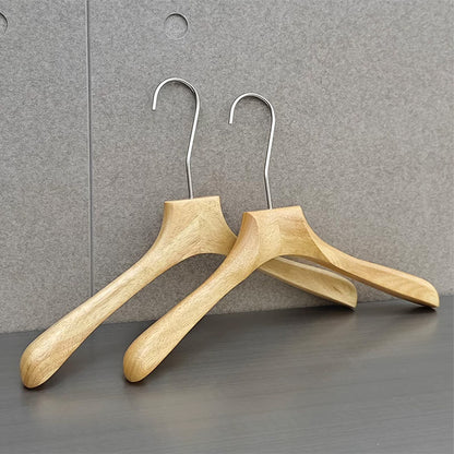 Wholesale Rubberwood Suit & Pants Hangers with Custom Logo