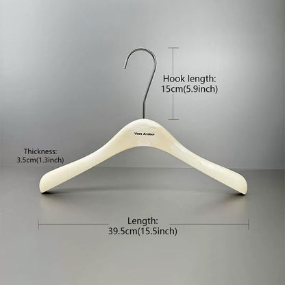 Wholesale Resin Clothes Hangers with Custom Logo and Adjustable Clips
