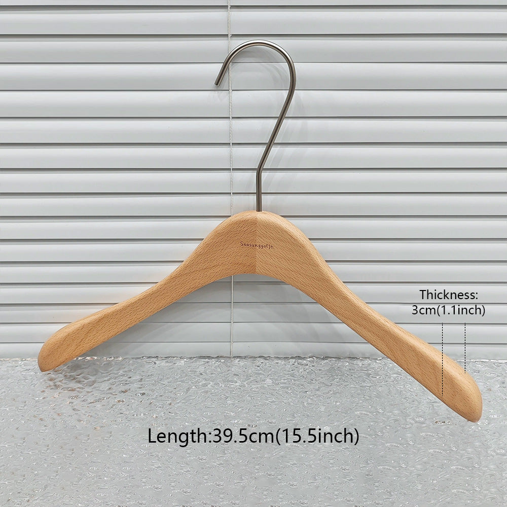 Premium Beech Wood Coat Hangers for Dresses & Outerwear | thegarmenthanger Luxury Hotel Quality