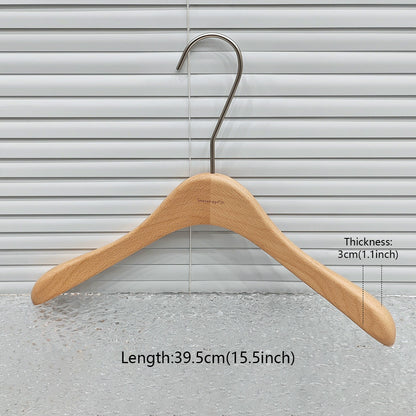 Premium Beech Wood Coat Hangers for Dresses & Outerwear | thegarmenthanger Luxury Hotel Quality