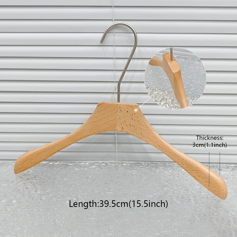 Premium Beech Wood Coat Hangers for Dresses & Outerwear | thegarmenthanger Luxury Hotel Quality