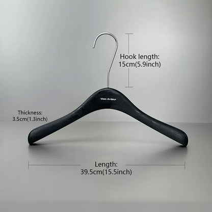 Wholesale Resin Clothes Hangers with Custom Logo and Adjustable Clips