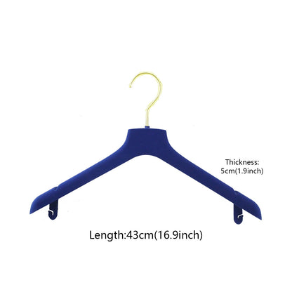 Luxury Velvet Suit Hanger Non-Slip Wedding Gown Display - TheGarmentHanger