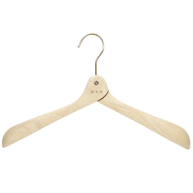Natural Camphor Wood Hangers– Foldable, Anti-Insect, Wide Shoulder, Eco-Friendly Wardrobe