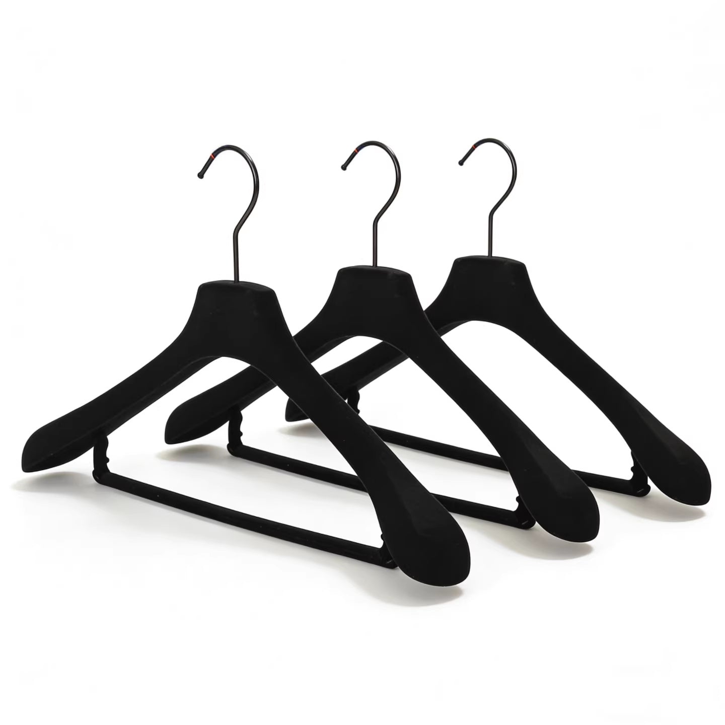 Commercial Velvet Hangers - Wide Shoulder Non-Slip for Suit Shops Hotels & Boutiques
