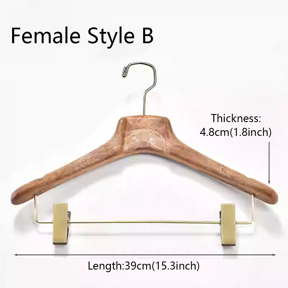 Heavy-Duty Resin Clothes Hangers | Suit & Pants Hangers for Men & Women