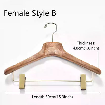 Heavy-Duty Resin Clothes Hangers | Suit & Pants Hangers for Men & Women