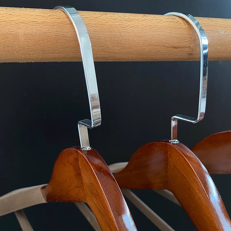 Premium Wooden Suit Hangers - Wide Shoulder Coat & Jacket Bar thegarmenthanger