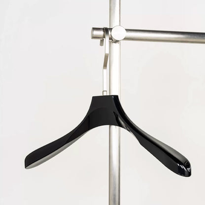 Wholesale Black Acrylic Clothes & Pants Hangers with Custom Logo