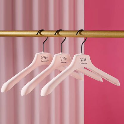 Premium Pink Velvet Hangers - Non-Slip Rotating Clothes Hangers for Boutiques & Homes