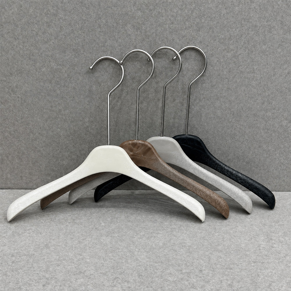 Custom Kids Resin Clothes Hangers with Clips & Swivel Hooks | Wholesale