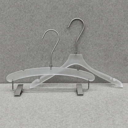 Wholesale Frosted Clear Acrylic Hangers with Custom Logo