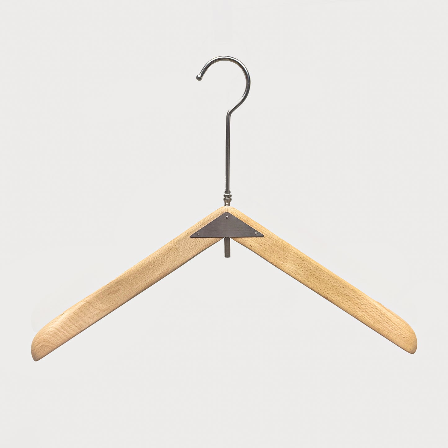 Premium Solid Beech Wood Hangers – Lacquered Coat, Pants & Suit Hangers for Closet Organization