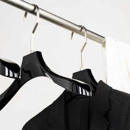 Wholesale Black Acrylic Clothes & Pants Hangers with Custom Logo
