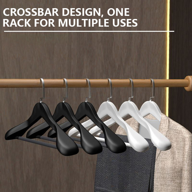 Luxury Wooden Coat Hangers - Premium Hotel Grade Clothing Hangers for Retail Stores & Hotels