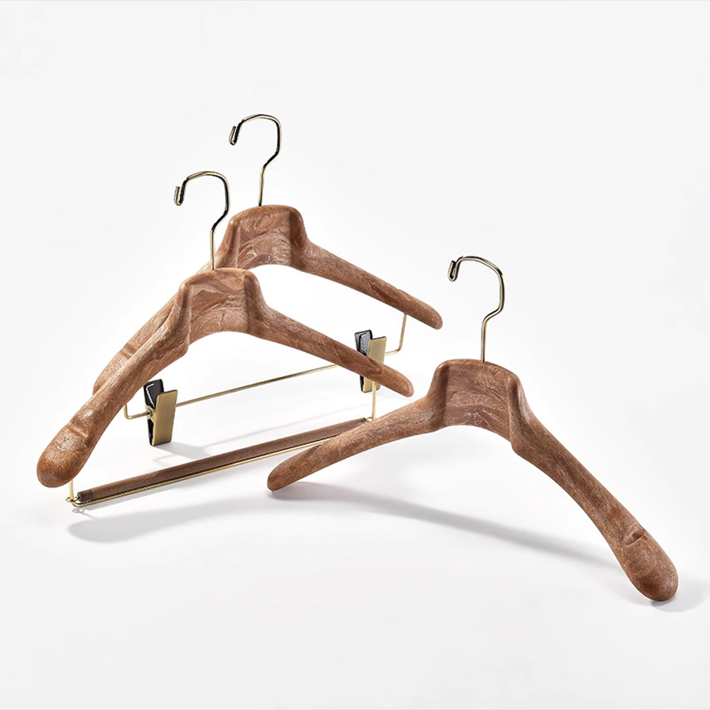 Heavy-Duty Resin Clothes Hangers | Suit & Pants Hangers for Men & Women
