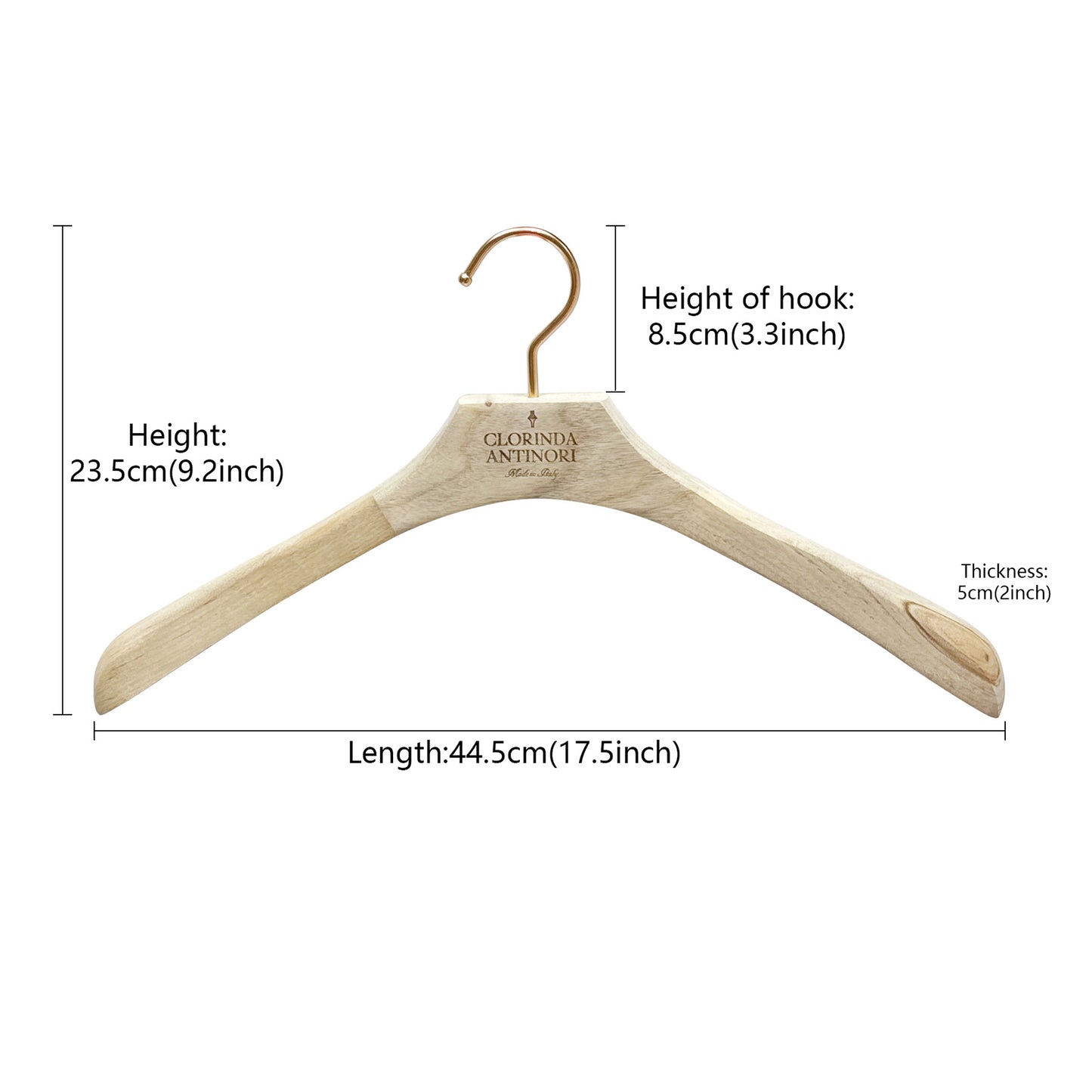 Natural Camphor Wood Clothes Hanger - Premium Moth-Proof Suit Rack | thegarmenthanger