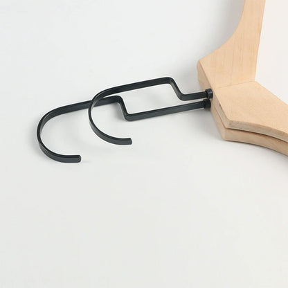 Wholesale 360° Swivel Metal Clothes Hanger Hooks | Screw-In Replacement Parts /10pcs