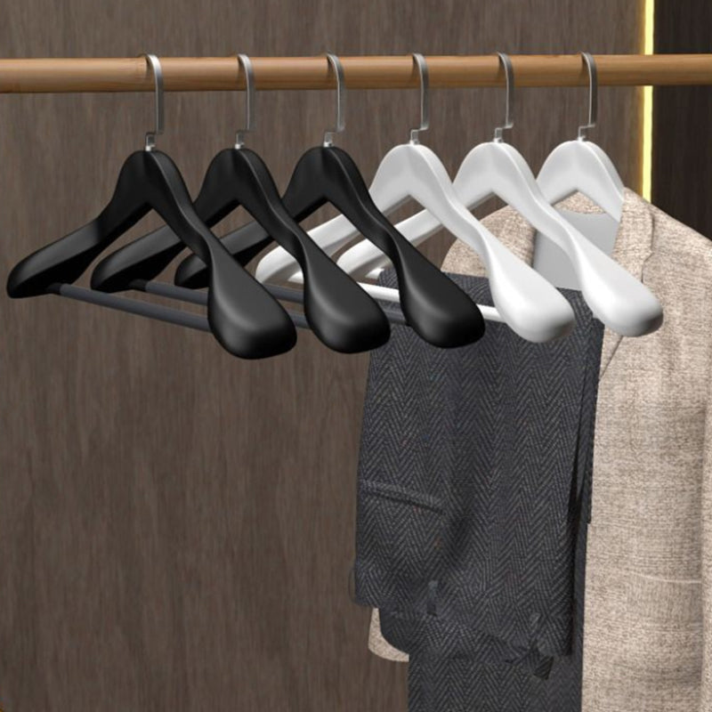 Luxury Wooden Coat Hangers - Premium Hotel Grade Clothing Hangers for Retail Stores & Hotels