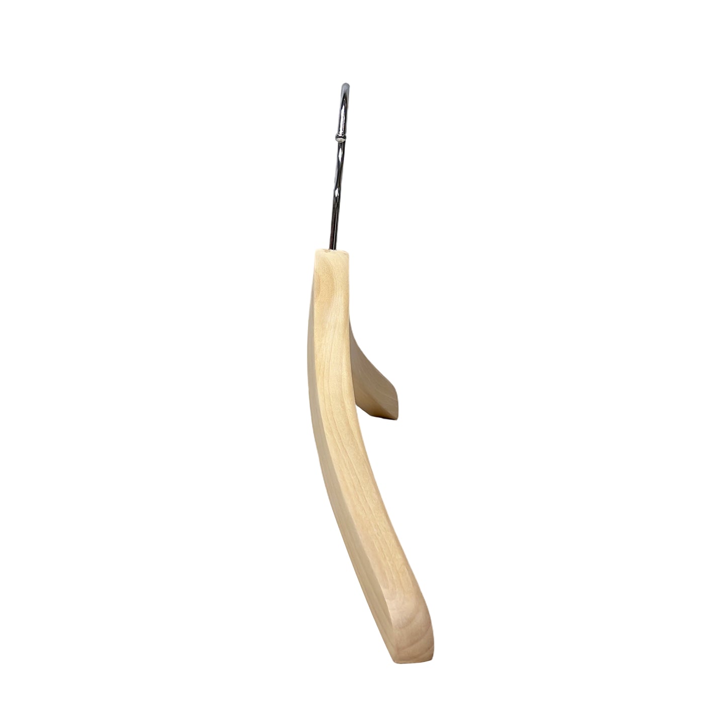Camphor Wood Suit Hanger with Adjustable Pants Clips – Heavy Duty Coat Hanger