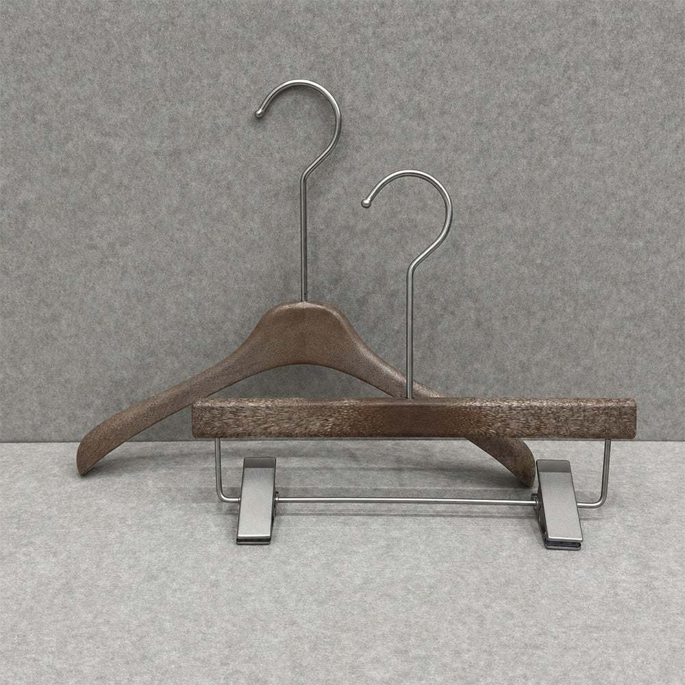Custom Kids Resin Clothes Hangers with Clips & Swivel Hooks | Wholesale