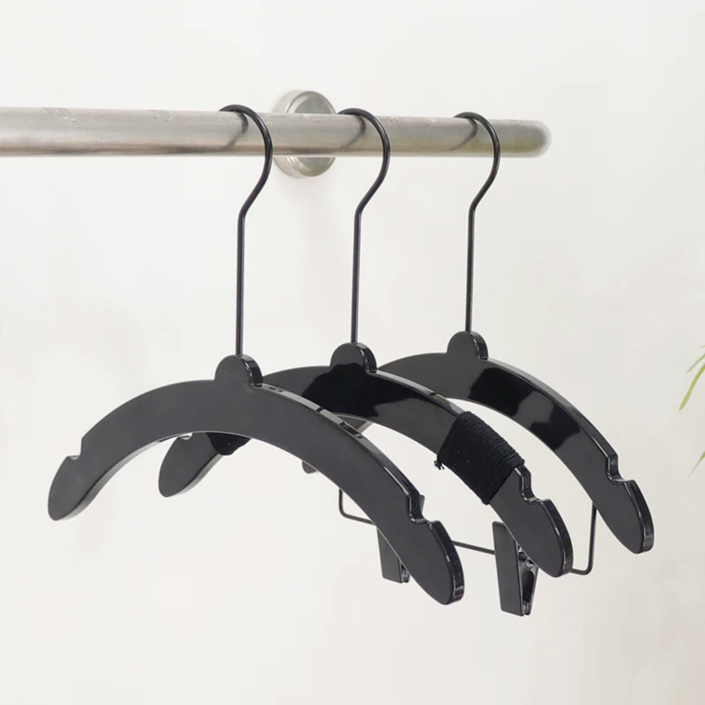 Premium Clear Acrylic Kids Clothes Hangers | Custom Logo
